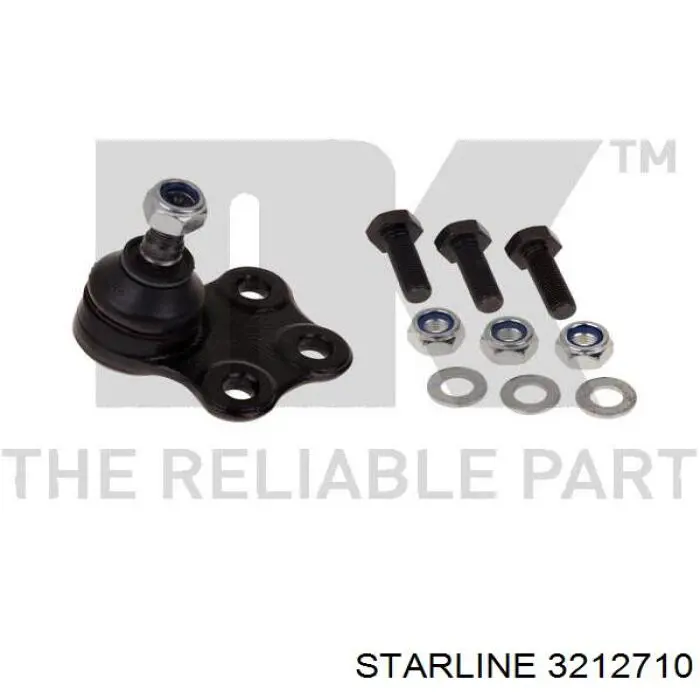 Кульова опора, нижня Starline 3212710 ціна, від 6.98 USD
