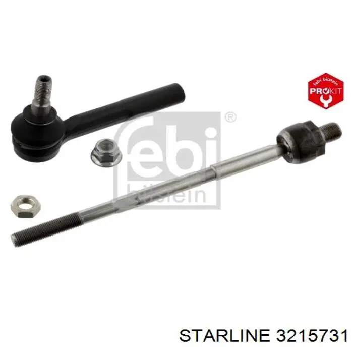 Тяга рульова поперечна Starline 3215731 ціна, від 10.61 USD