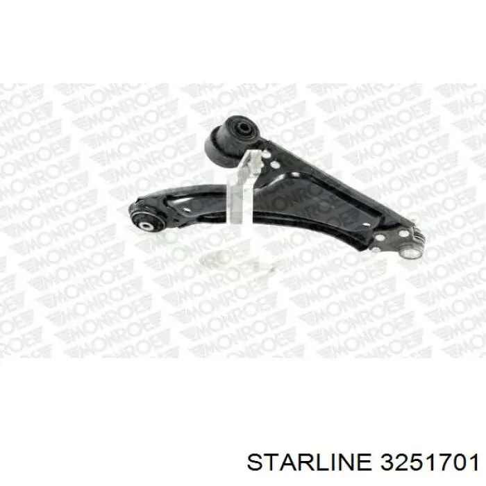 Важіль передньої підвіски нижній, лівий 3251701 Starline