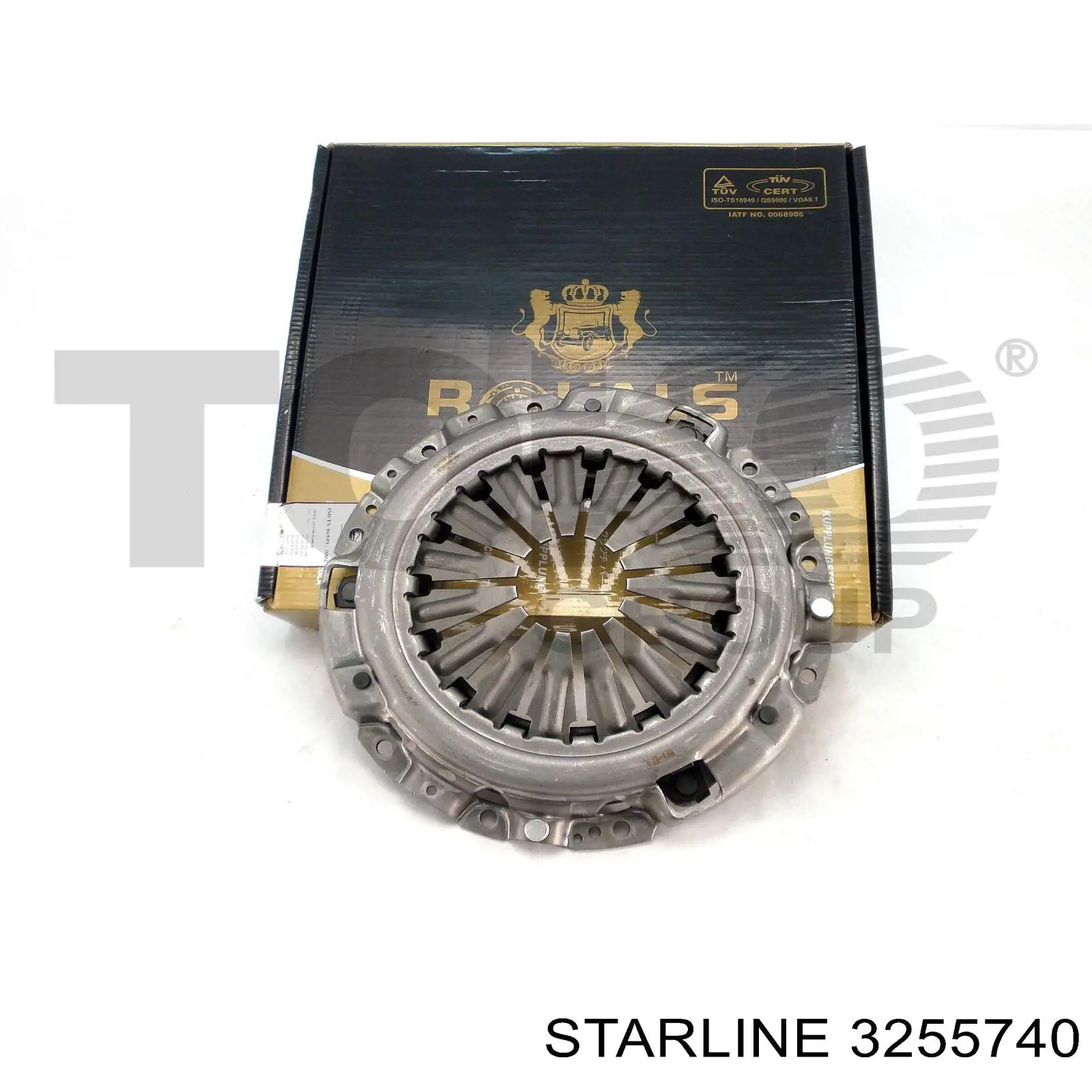 Сайлентблок переднього важеля 3255740 Starline