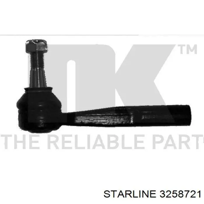 Накінечник рульової тяги, зовнішній Starline 3258721