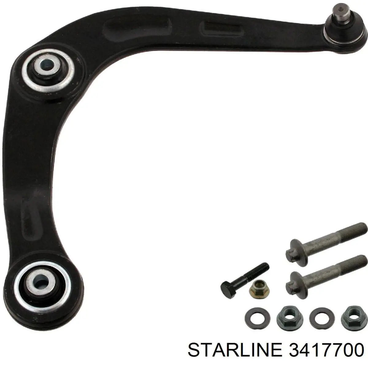Важіль передньої підвіски нижній, правий Starline 3417700 ціна, від 33.88 USD