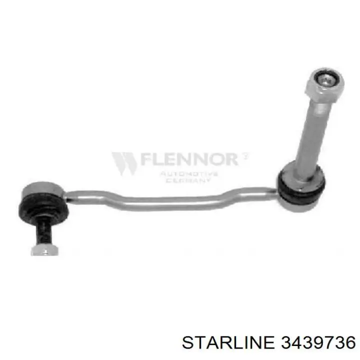 Стійка стабілізатора, переднього, права Starline 3439736 ціна, від 11.53 USD