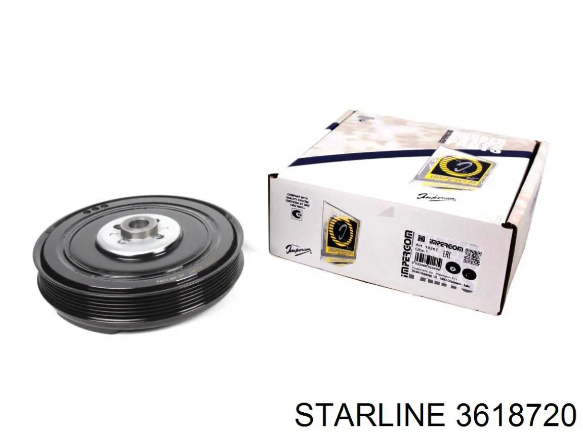 Накінечник рульової тяги, зовнішній Starline 3618720