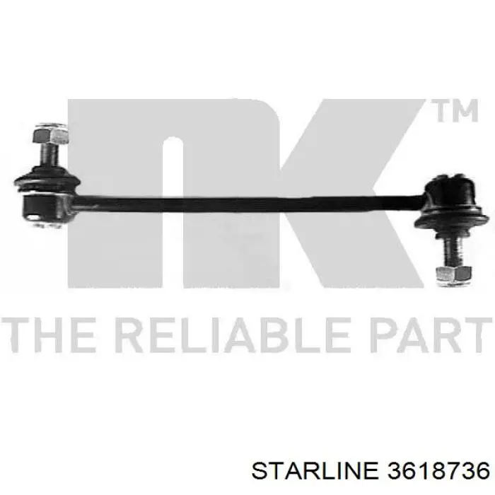Стійка стабілізатора переднього 3618736 Starline