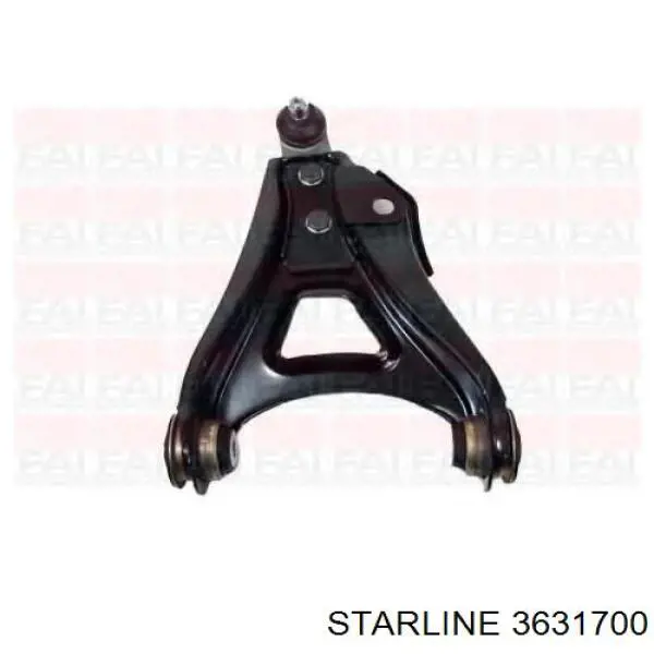Важіль передньої підвіски нижній, правий Starline 3631700 ціна, від 31.56 USD