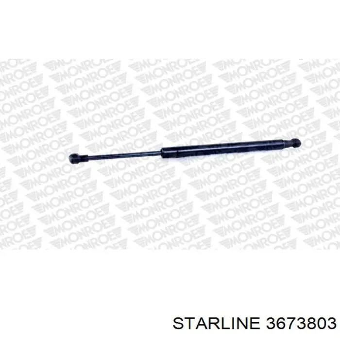 Амортизатор скла задніх, 3/5-ї двері (ляди) 3673803 Starline