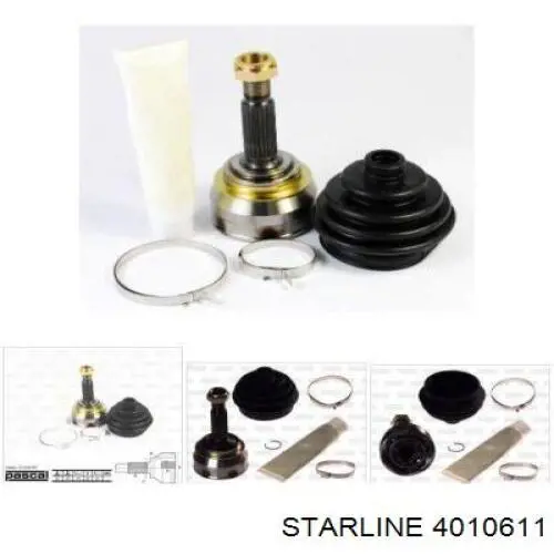 Привід передній лівий Starline 4010611 ціна, від 69.03 USD