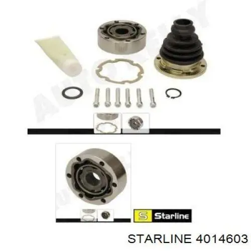 Купити 4014603 Starline Граната внутрішня, передня, ліва