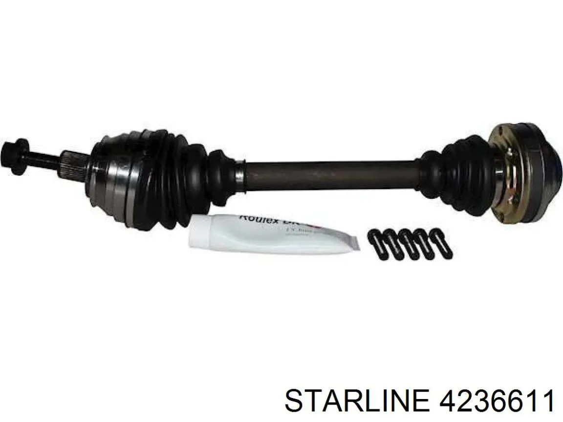 Піввісь передня, права Starline 4236611 ціна, від 86.81 USD