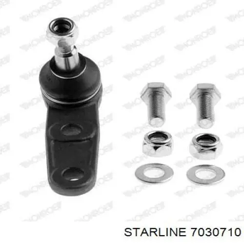 Кульова опора, нижня Starline 7030710 ціна, від 7.37 USD