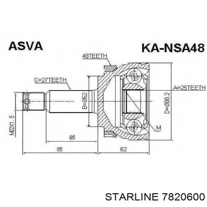 7820600 Starline 