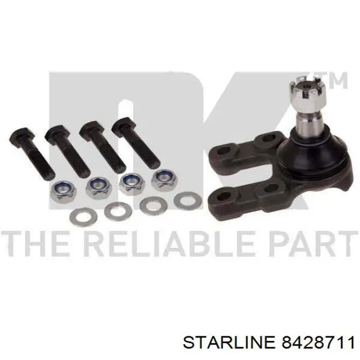 Купити 8428711 Starline Кульова опора, нижня