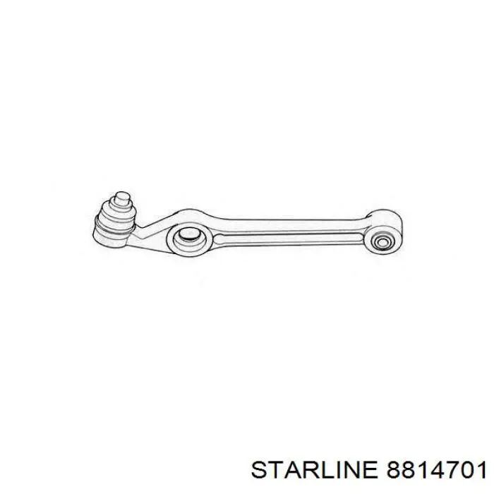 Купити 8814701 Starline Важіль передньої підвіски нижній, лівий/правий
