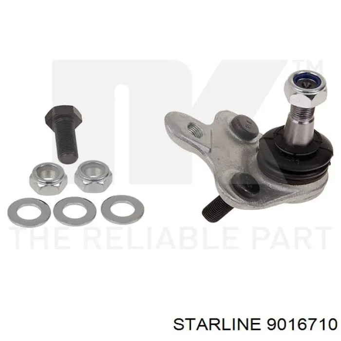 Купити 9016710 Starline Кульова опора, нижня