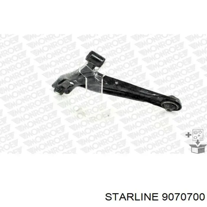 Купити 9070700 Starline Важіль передньої підвіски нижній, правий