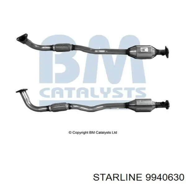Каталізатор 9940630 Starline