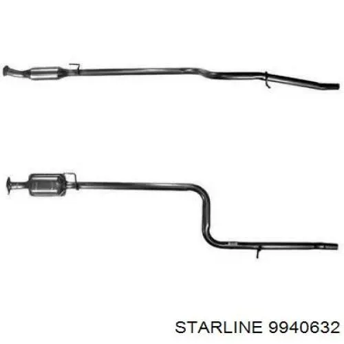 Глушник Fiat/Alfa/Lancia 55183290 ціна, від 26.41 USD