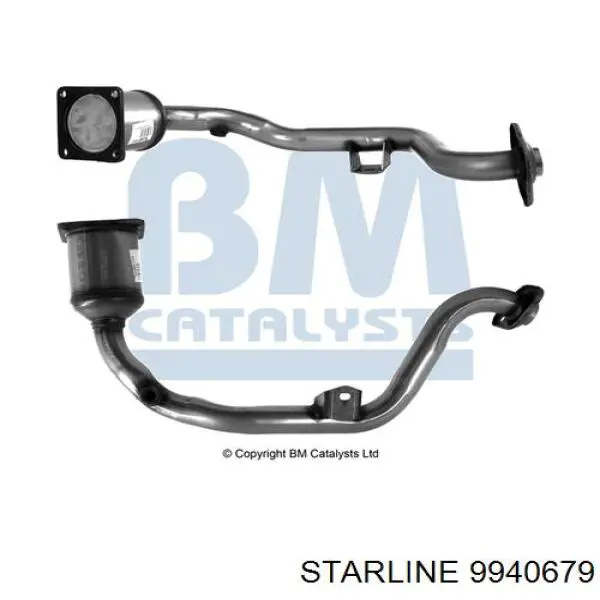 9940679 Starline Каталітичний нейтралізатор відпрацьованих газів