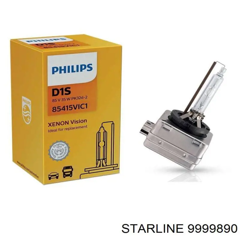 Ксенон Starline 9999890 ціна, від 27.89 USD