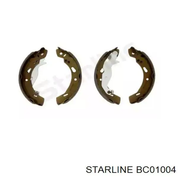 BC01004 Starline Колодки гальмівні задні, барабанні