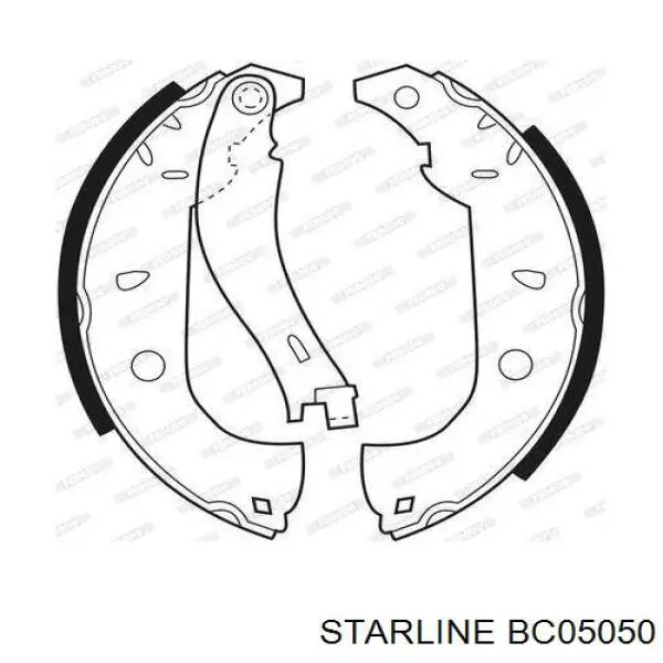Купити BC05050 Starline Колодки гальмові задні, барабанні