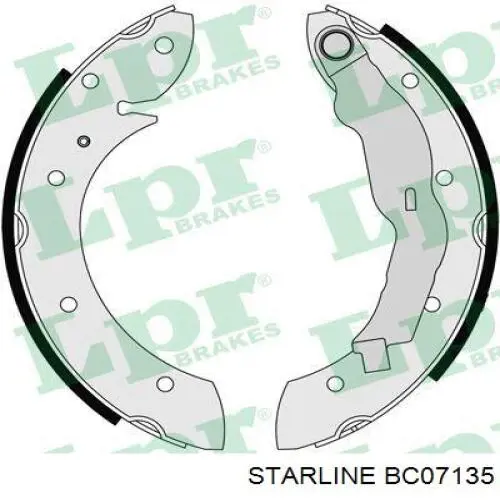 Купити BC07135 Starline Колодки гальмові задні, барабанні