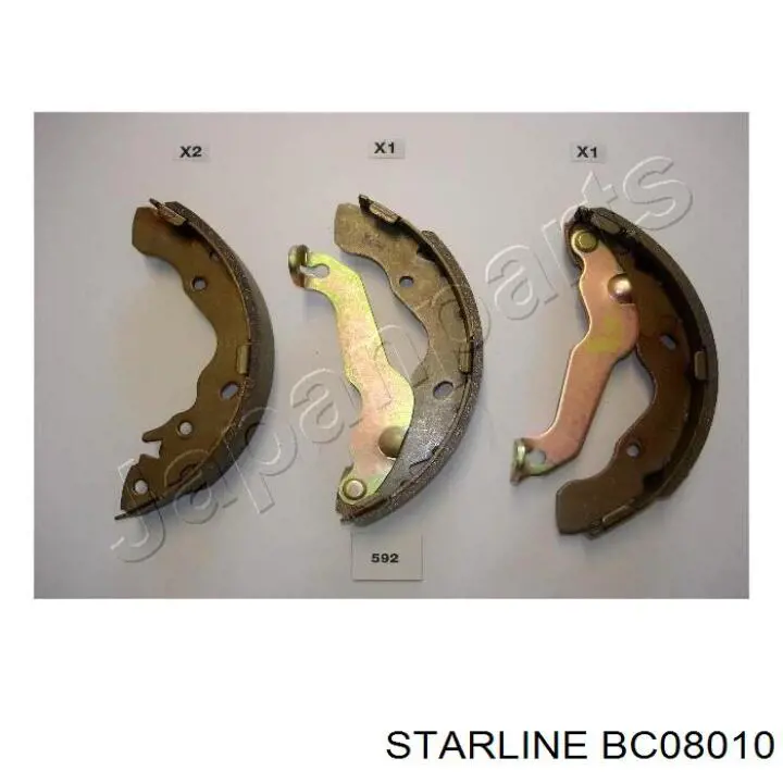 Колодки гальмові задні, барабанні Starline BC08010 ціна, від 20.10 USD