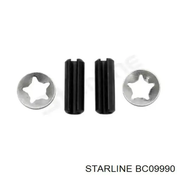 BC09990 Starline колодки гальмові задні, барабанні