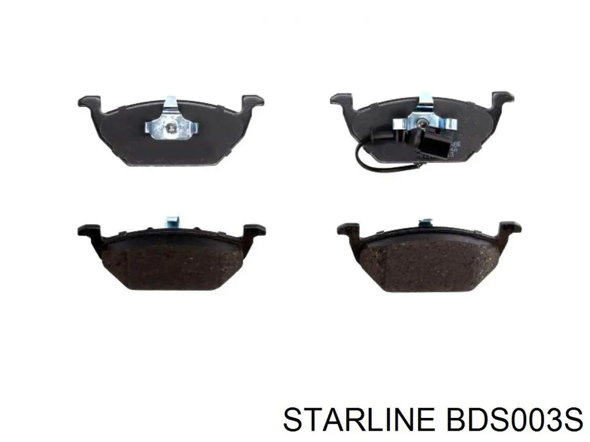 Передні тормозні колодки BDS003S Starline