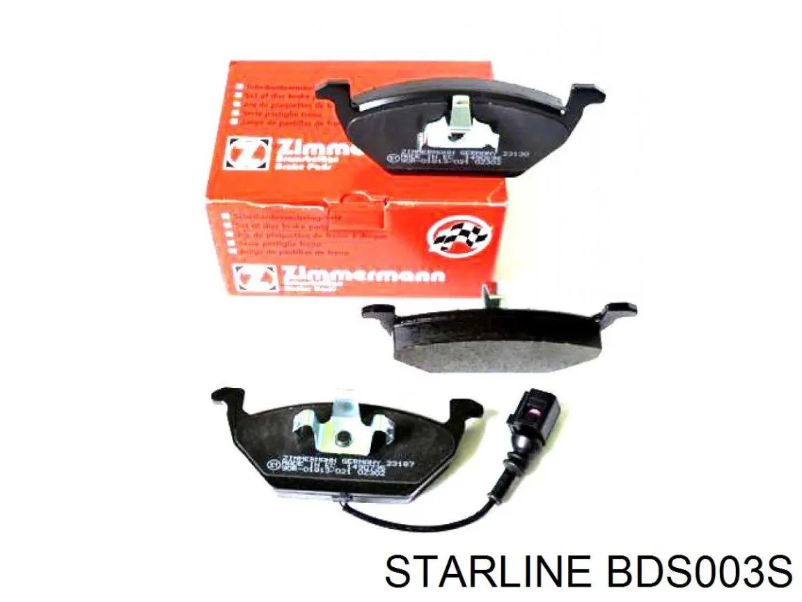Гальмівні колодки Starline BDS003S ціна, від 16.05 USD