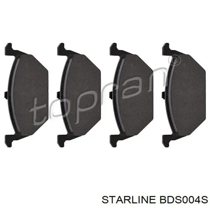 BDS004S Starline Передні гальмівні колодки