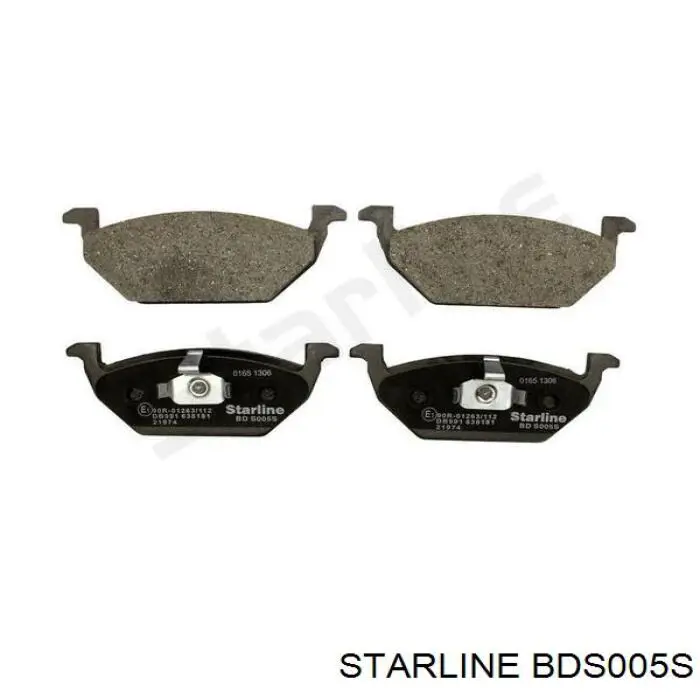 BDS005S Starline Передні гальмівні колодки