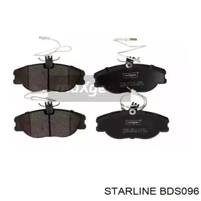 Передні тормозні колодки BDS096 Starline