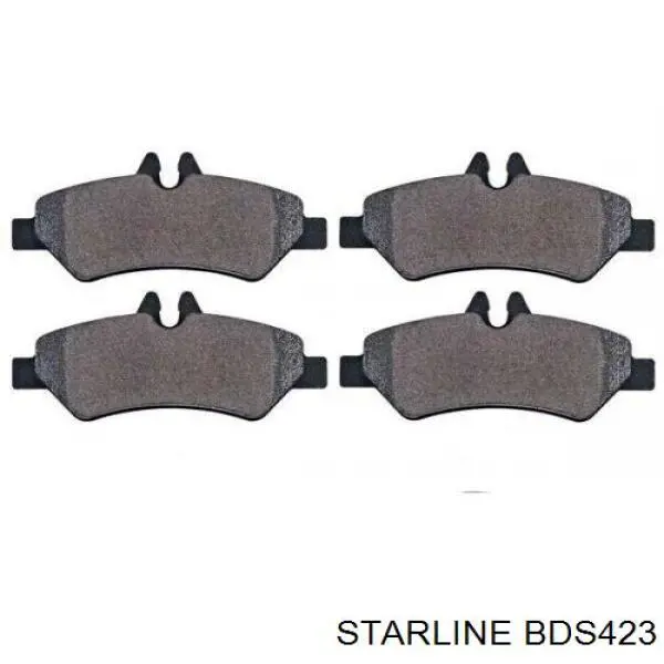 Купити BDS423 Starline Задні колодки