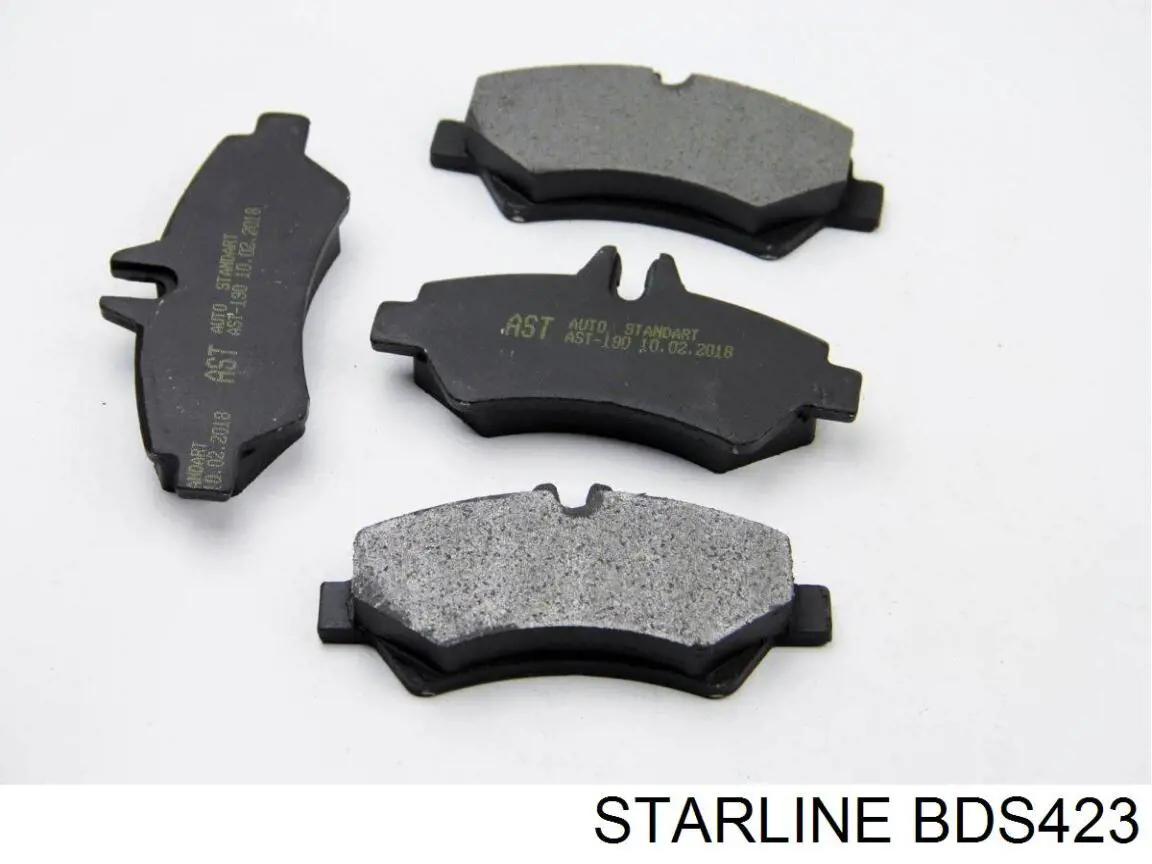 Задні гальмівні колодки BDS423 Starline