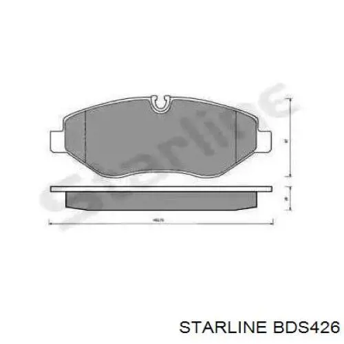 BDS426 Starline Передні гальмівні колодки