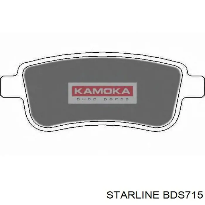 Купити BDS715 Starline Задні колодки