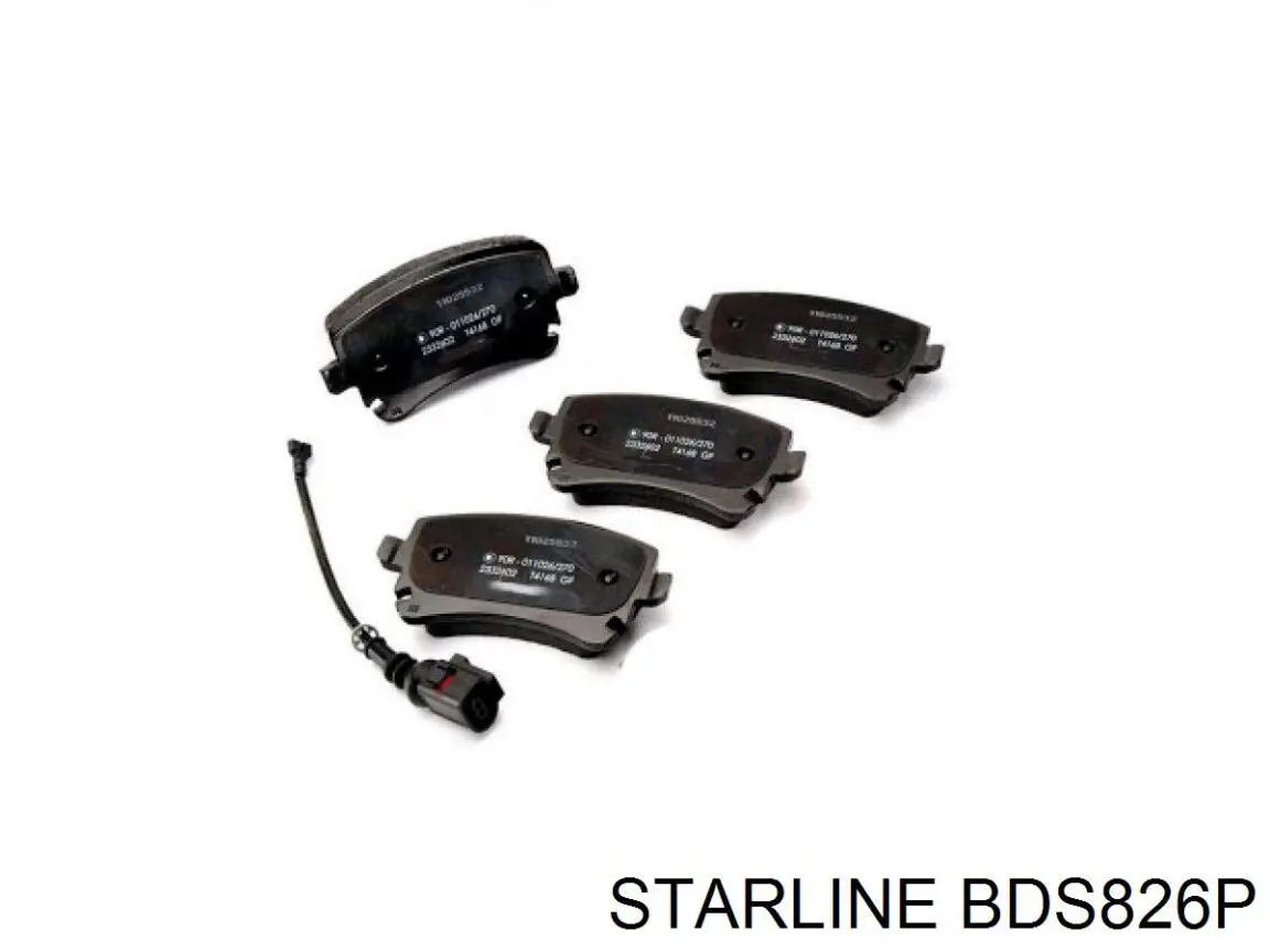 Задні гальмівні колодки Starline BDS826P ціна, від 17.05 USD