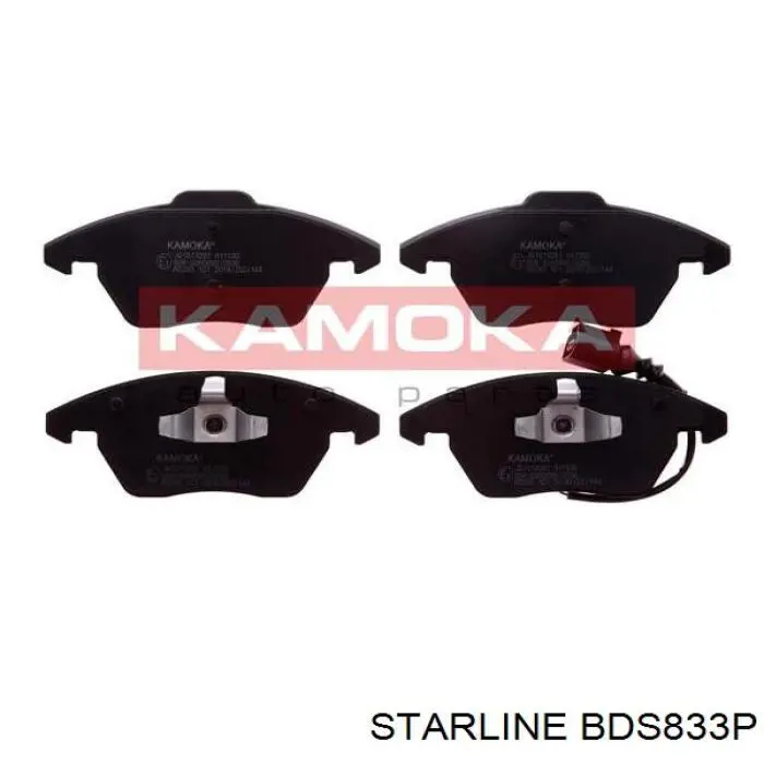 Гальмівні колодки Starline BDS833P ціна, від 19.87 USD