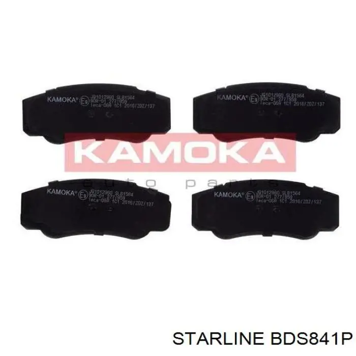 Задні гальмівні колодки Starline BDS841P ціна, від 15.50 USD