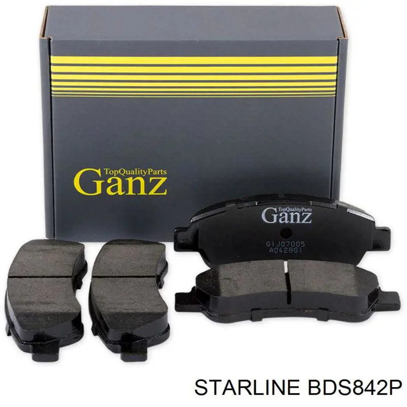 Тормозні колодки Starline BDS842P