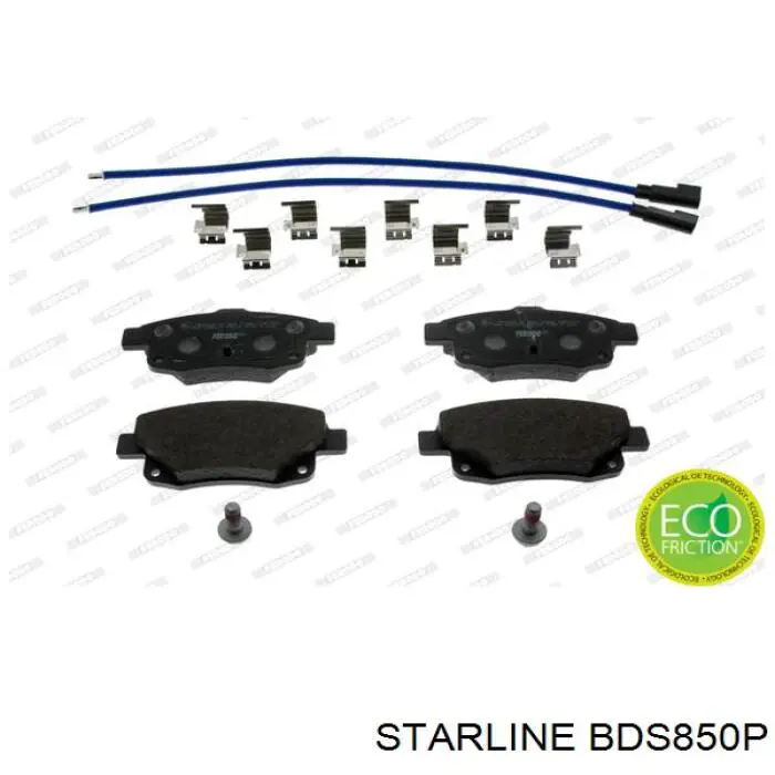 Гальмівні колодки Starline BDS850P ціна, від 18.68 USD