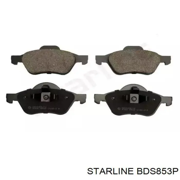 Купити BDS853P Starline Колодки гальмівні передні, дискові