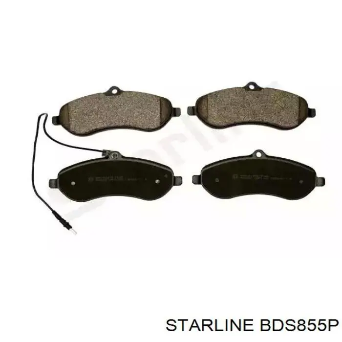 Гальмівні колодки Starline BDS855P ціна, від 22.04 USD
