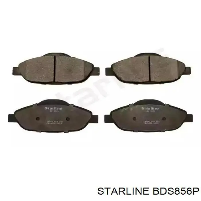 Купити BDS856P Starline Колодки гальмівні передні, дискові