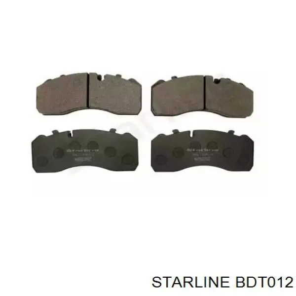 BDT012 Starline Передні гальмівні колодки