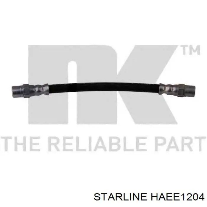 Шланг гальмівний передній Starline HAEE1204 ціна, від 5.01 USD