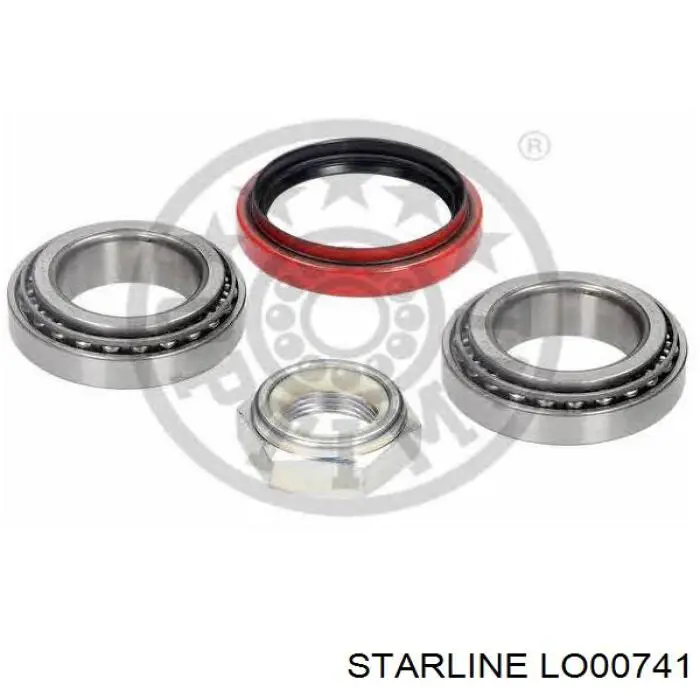 Комплект підшипник маточини передньої Starline LO00741 ціна, від 14.09 USD