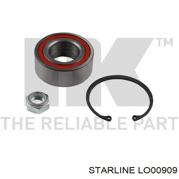 Купити LO00909 Starline Підшипник ступиці передньої